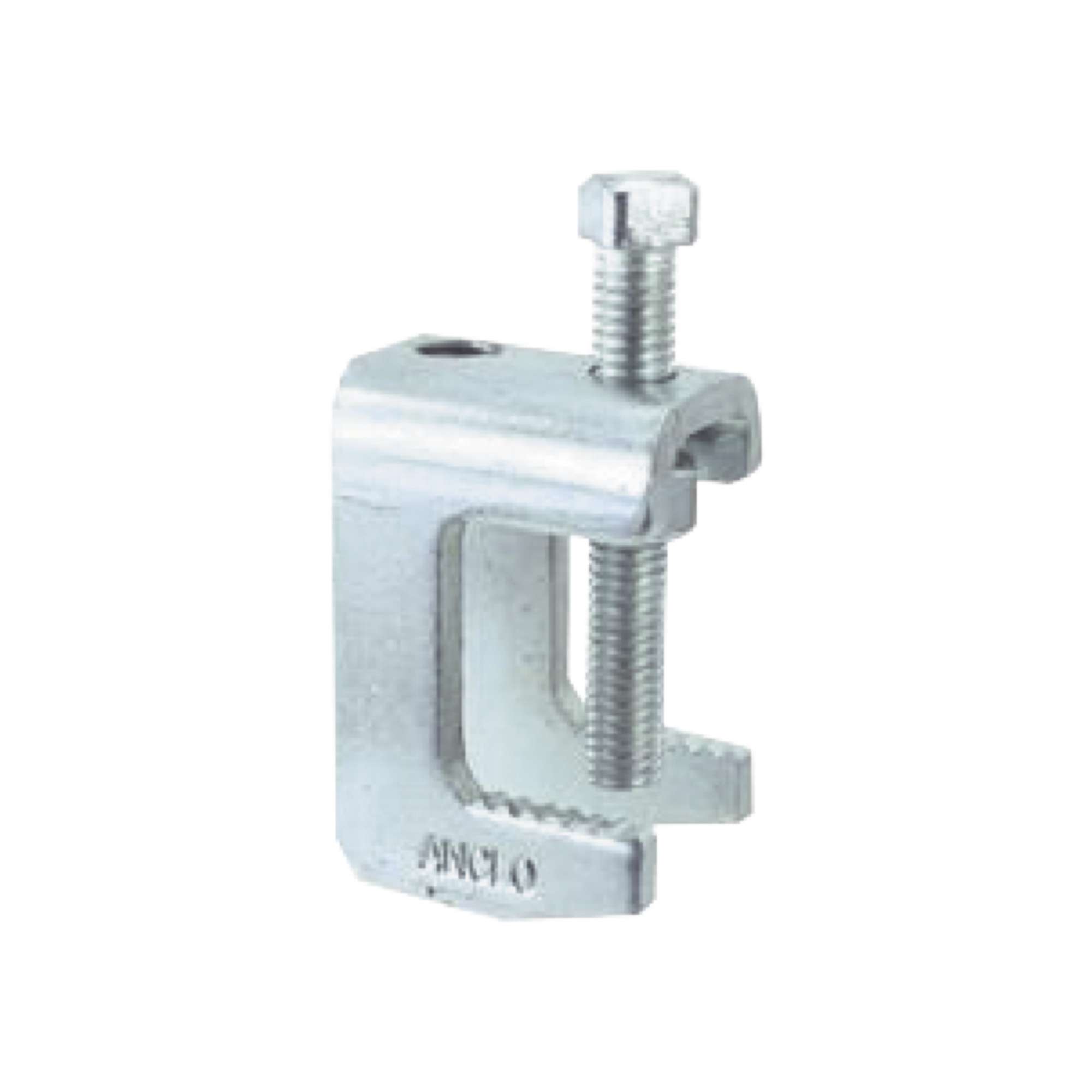 ANC-MA34-14|Mordaza Acero Fija barras de 3/4", para varilla roscada de 1/4".